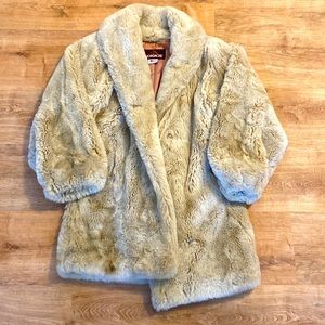 Jordache faux fur coat